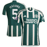 Adidas Harry Maguire Manchester United 2023/24 Away Player Jerseys - Green