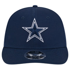 Dallas Cowboys New Era Main Low Profile 9FIFTY Snapback Hat Navy - NFL
