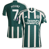 Adidas Mason Mount Manchester United 2023/24 Away Player Jerseys - Green