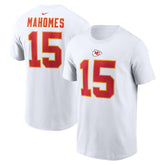 Patrick Mahomes Kansas City Chiefs Player Name & Number T-Shirt White - Nike