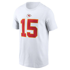 Patrick Mahomes Kansas City Chiefs Player Name & Number T-Shirt White - Nike