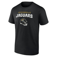 Jacksonville Jaguars Personalized Name & Number Team Wordmark T-Shirt Black - NFL