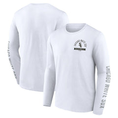 Chicago White Sox Fanatics Press Box Long Sleeve T-Shirt Clearance