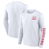 Cleveland Guardians Fanatics Press Box Long Sleeve T-Shirt On Sale