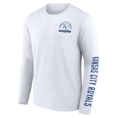 Kansas City Royals Fanatics Press Box Long Sleeve T-Shirt Sale