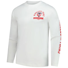 Minnesota Twins Fanatics Press Box Long Sleeve T-Shirt Clearance