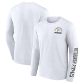 Pittsburgh Pirates Fanatics Press Box Long Sleeve T-Shirt for sale