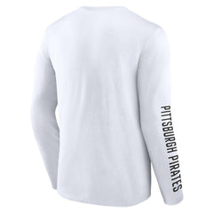 Pittsburgh Pirates Fanatics Press Box Long Sleeve T-Shirt for sale