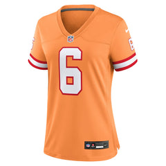 Baker Mayfield Tampa Bay Buccaneers Women's Throwback Game Jersey Orange - Nike