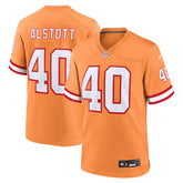 Mike Alstott Tampa Bay Buccaneers Throwback Game Jersey Orange - Nike