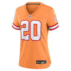 Ronde Barber Tampa Bay Buccaneers Women's Throwback Game Jersey Orange - Nike