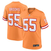 Derrick Brooks Tampa Bay Buccaneers Throwback Game Jersey Orange - Nike