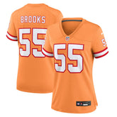 Derrick Brooks Tampa Bay Buccaneers Women's Throwback Game Jersey Orange - Nike
