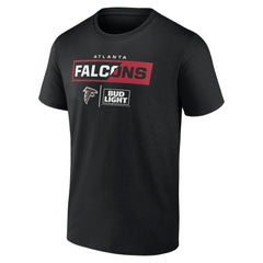 Atlanta Falcons NFL x Bud Light T-Shirt Black - NFL