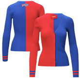 Buffalo Bills STAUD Women's Cargo Sweater Red/Royal - NFL