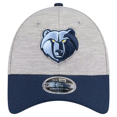New Era - Memphis Grizzlies Active Digi-Tech Two-Tone 9FORTY Adjustable Hat - Heather Gray/Navy