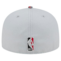 New Era - Portland Trail Blazers Active Color Camo Visor 59FIFTY Fitted Hat - Gray