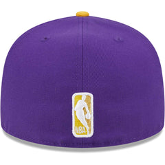 New Era - Los Angeles Lakers Gameday Gold Pop Stars 59FIFTY Fitted Hat - Purple/Gold