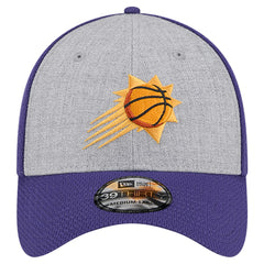 New Era - Phoenix Suns Two-Tone 39THIRTY Flex Hat - Heather Gray/Purple