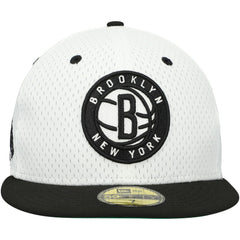 New Era - Brooklyn Nets Throwback 2Tone 59FIFTY Fitted Hat - White/Black
