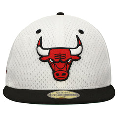 New Era - Chicago Bulls Throwback 2Tone 59FIFTY Fitted Hat - White/Black