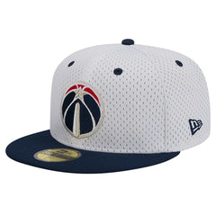 New Era - Washington Wizards Throwback 2Tone 59FIFTY Fitted Hat - White/Navy