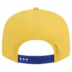 New Era - Golden State Warriors Throwback Gradient Tech Font 9FIFTY Snapback Hat - White/Royal