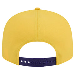 New Era - Los Angeles Lakers Throwback Gradient Tech Font 9FIFTY Snapback Hat - White/Purple