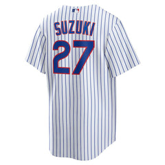 Seiya Suzuki Chicago Cubs Nike Home Replica Jersey Lifestyle