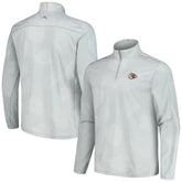 Kansas City Chiefs Delray Frond IslandZone Half-Zip Sweatshirt Gray - Tommy Bahama