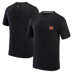 Cincinnati Bengals Bali Beach T-Shirt Black - Tommy Bahama