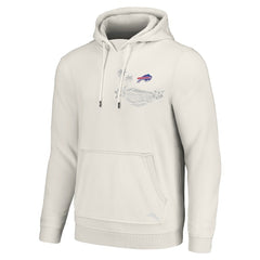 Buffalo Bills Home Game Pullover Hoodie White - Tommy Bahama