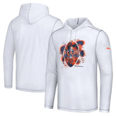 Chicago Bears Graffiti Touchdown Pullover Hoodie White - Tommy Bahama