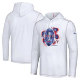 Buffalo Bills Graffiti Touchdown Pullover Hoodie White - Tommy Bahama