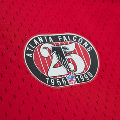 Deion Sanders Atlanta Falcons Retired Player Name & Number Mesh Top Red - Mitchell & Ness