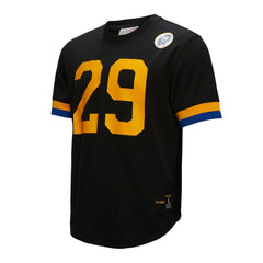 Eric Dickerson Los Angeles Rams Retired Player Name & Number Mesh Top Black - Mitchell & Ness