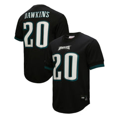 Brian Dawkins Philadelphia Eagles Retired Player Name & Number Mesh Top Black - Mitchell & Ness