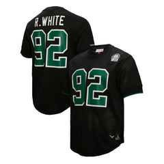 Reggie White Philadelphia Eagles Retired Player Name & Number Mesh Top Black - Mitchell & Ness