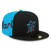 Miami Marlins New Era Gameday Sideswipe 59FIFTY Fitted Hat for sale