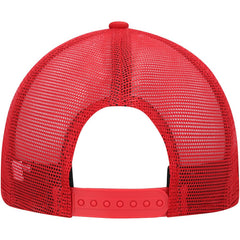 San Francisco 49ers New Era Black Excellence Collection Wordmark Trucker Low Profile 9FIFTY Snapback Hat Scarlet - NFL