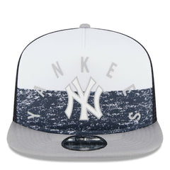 New York Yankees New Era Team Foam Front A-Frame Trucker 9FIFTY Snapback Hat discount