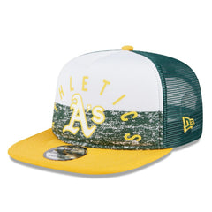 Athletics New Era Team Foam Front A-Frame Trucker 9FIFTY Snapback Hat On Sale