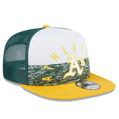 Athletics New Era Team Foam Front A-Frame Trucker 9FIFTY Snapback Hat On Sale
