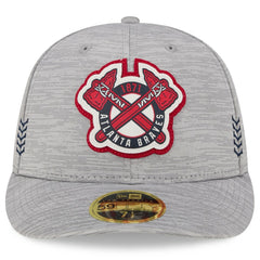 Atlanta Braves New Era 2024 Clubhouse Low Profile 59FIFTY Fitted Hat On Sale
