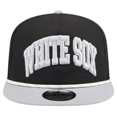 Chicago White Sox New Era Throwback Meshback Golfer Hat Lifestyle