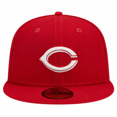 Cincinnati Reds New Era Logo 59FIFTY Fitted Hat Lifestyle