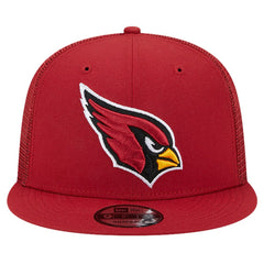 Arizona Cardinals New Era Main Trucker 9FIFTY Snapback Hat Cardinal - NFL