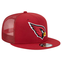 Arizona Cardinals New Era Main Trucker 9FIFTY Snapback Hat Cardinal - NFL