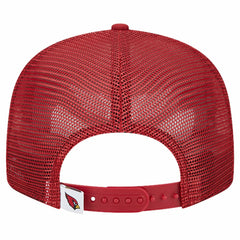 Arizona Cardinals New Era Main Trucker 9FIFTY Snapback Hat Cardinal - NFL