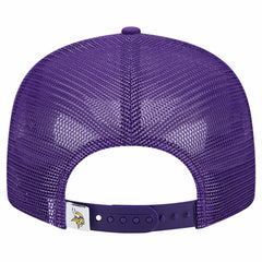 Minnesota Vikings New Era Main Trucker 9FIFTY Snapback Hat Purple - NFL